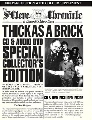 Jethro Tull – Thick As A Brick Special Collector’s Edition