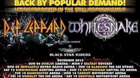 Def Leppard, Whitesnake, Black Star Riders @ 3Arena, Dublin