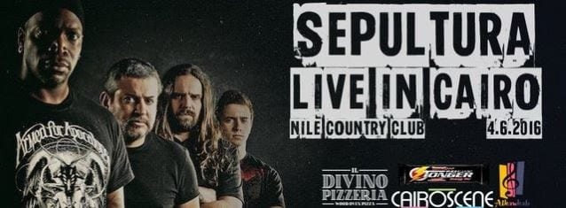 SEPULTURA CONCERT SHUT DOWN BY POLICE