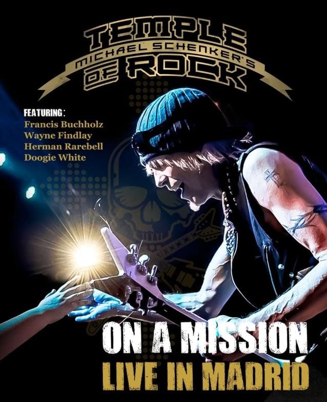 MICHAEL SCHENKER’S TEMPLE OF ROCK TO RELEASE LIVE CD/DVD