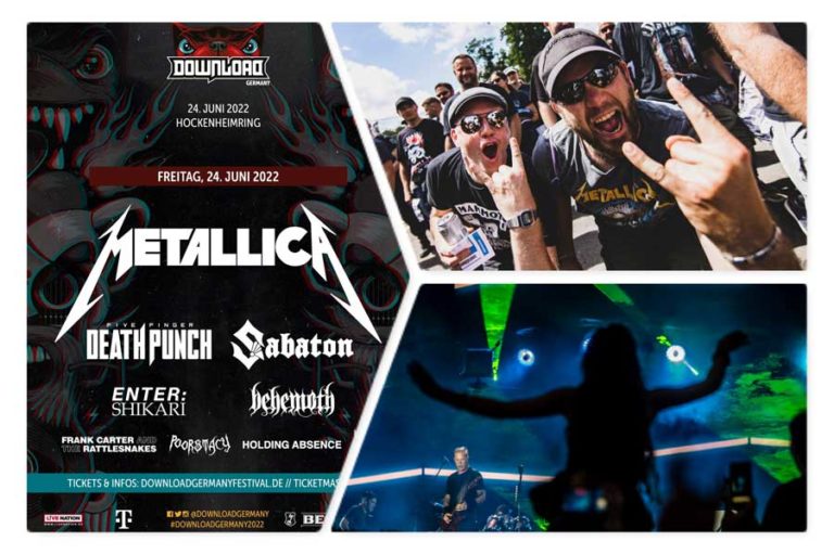 DOWNLOAD GERMANY 2022: Metallica, Sabaton, Five Finger Death Punch, Enter Shikari, Behemoth @Hockenheim 24/6/2022