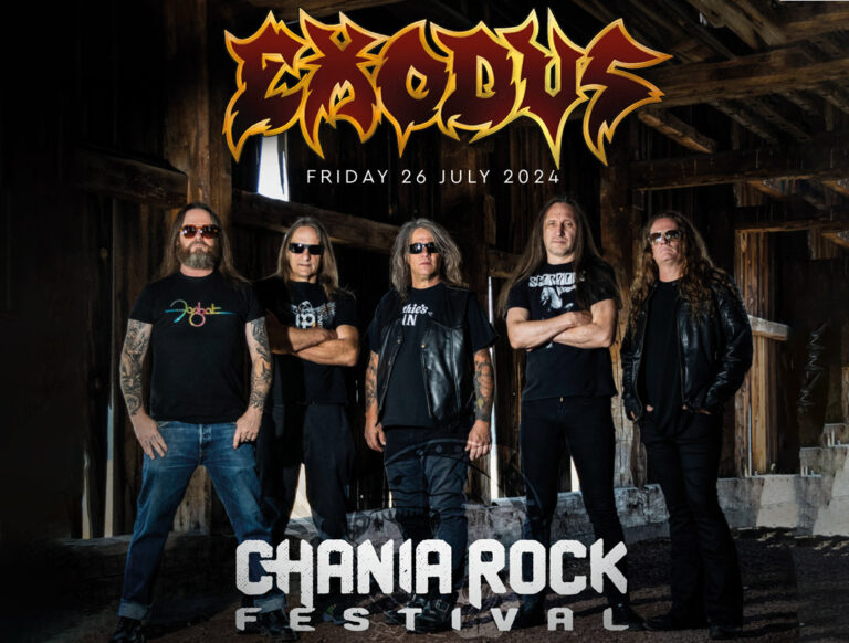 Οι Exodus στο Chania Rock Festival