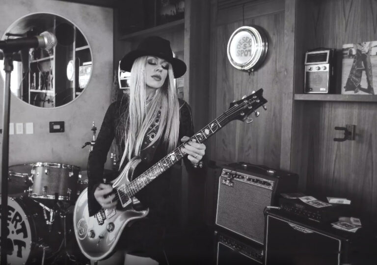 Orianthi puts all her heart & soul in “First Time Blues”