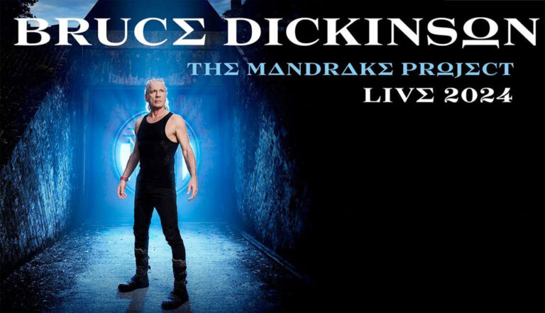 Bruce Dickinson – Πρεμιέρα για την περιοδεία του “The Mandrake Project”, setlist και video