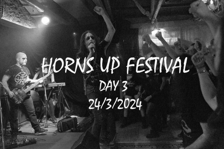 Horns Up Festival 9 Day 3 – Amongruins/Moribund Oblivion/Order Of The Ebon Hand/Nemesis/Hyperborea/Minorfase, 24/3/24